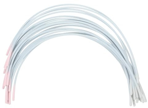 NUOBESTY 10 Pairs Bra Underwire Repair Kit Steel Bra Underwire Replacement Underwear Support Steel Rings Womens Lingeries Good Underwear Support Ring Bone Steel Wire Metal Miss