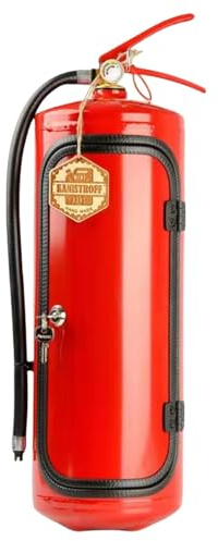 Feuerlöscher Minibar | Aufbewahrungsbox für Feuerlöscher Minibar | Neuartiger Feuerlöscher | Tragbare Aufbewahrungsbox für Spirituosen und Gläser Weinkühler Ornamente Geschenke für Männer