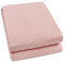Trapuntino Copriletto Tinta Unita Mezza Stagione Coperta Trapunta Leggera 2 Piazze Rosa