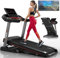 VOWVIT Laufband für Zuhause Laufband Klappbar mit Steigung App Kompatibel : T500 3.75-PS-Motor 150KG Tragfähigkeit 18km/h |T800 5.25-PS-Motor 160KG Tragfähigkeit 20km/h (T500 3.75-PS-Motor)