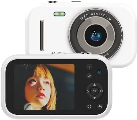 Eeuye New H17 Digital Children Camera Camcorder 1080P 48MP 16X Digital Zoom Autofocus Photography Video Photo Kids Cam B