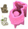 Stampo di statue in cemento, stampi per fioriera in silicone di angelo di preghiera per cemento, stampo di vaso di silicone antiadere