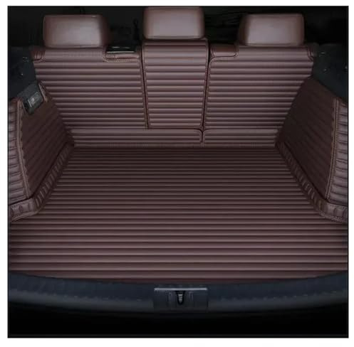 Funda Maletero Alfombrilla para Maletero de Coche para Citroen C4 para Aircross 2018, Accesorios para Interior Bandeja Maletero(Coffee 1)