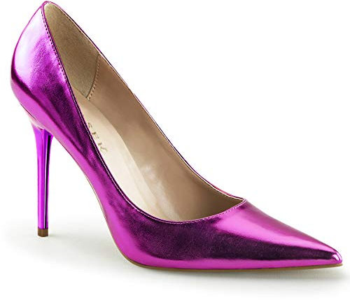 Pleaser CLASSIQUE-20 Orchid Metallic Pu UK 7 (EU 40)
