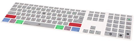 Ultradünne 0,2mm Tastatur-Abdeckung Keyboard Skin Wasserfest Schutzfall Staubschutzhaube Tastatur-Haut für
