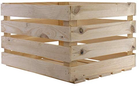 GERSO Caisse décorative Bois Naturel 50 x 40 x 30 cm