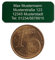 Drohnenplakette/Drohnenkennzeichen (grün, Mikro (25x10mm))