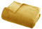 UNIVERSDECOR - Plaid Flanelle 130 x 180 cm Atmosphera (Ocre, Plaid Flanelle 130 x 180 cm Atmosphera)