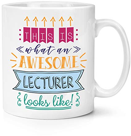 Tasse mit Aufschrift „This is What an Awesome Lecturer Looks Like“, 284 ml