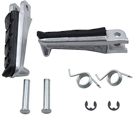 AHL Repose-pieds de pédale de repose-pieds avant de moto pour Honda CB1300 2003-2012/CB250 HORNET 250 1998-2010/CB400 Super Four VTEC 400 1999-2013/CB600F Hornet 600 2007-2010/CBR1000F 1991-1996