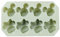 rrrrr Moule en silicone pour décoration de gâteaux en forme de Mickey - 8 trous - Accessoires de pâtisserie 3D - Pour décoration de jardin