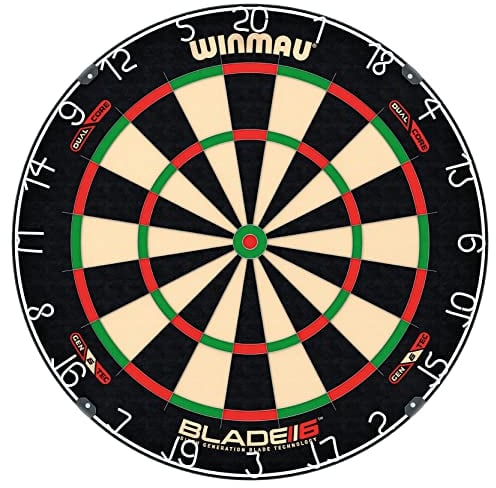 WINMAU Blade 6 Dual Core Professional Bristle Dartscheibe