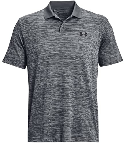 Under Armour Mens Short-Sleeve Polos Ua Performance 3.0 Polo, Pitch Gray, 1377374-012, XXLT