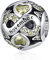 925 Sterling Silber Geburtsstein Charms Anhänger mit 5A Cubic Zirkonia Dangle Beads Charms,Openwork Perlen Liebesherz Anhänger für Pandora Europäische Charme Armband Schmuck