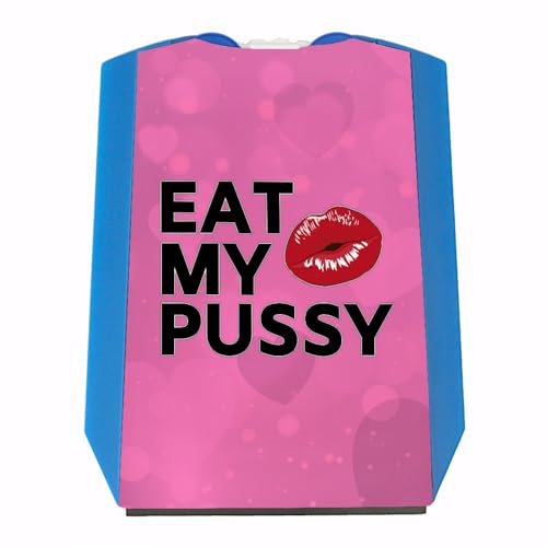 speecheese Eat My Pussy Parkscheibe mit 2 Einkaufswagenchips Auto Parkuhr Parken Eiskratzer Vagina Tussi Diva Fahrkünste
