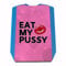 Eat My Pussy Parkscheibe mit 2 Einkaufswagenchips Auto Parkuhr Parken Eiskratzer Vagina Tussi Diva Fahrkünste