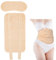 Miioto Castor Oil Pack, Wiederverwendbar Organic Castors Oil Pack, Rizinusöl Castor Oil Wrap (Bauch + Hals), Aus Samtiger Baumwolle, Verstellbare Elastische Träger (Beige)