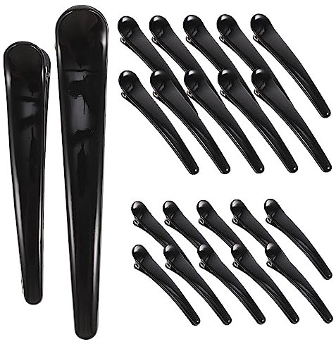 MERRYHAPY Pezzi Fermagli per Neri Forcine con Becco Fermagli Donna con Denti per Decorazione Bigodini di Seta per Riccioli