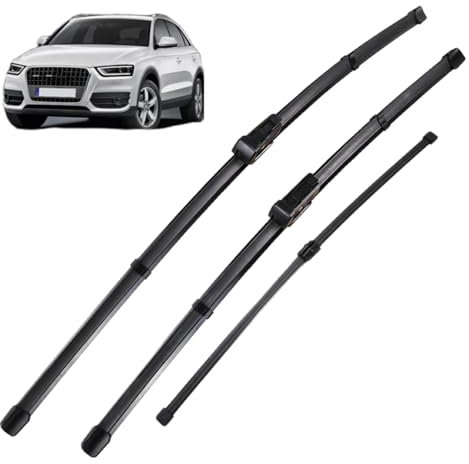 MONLAY Scheibenwischer Scheibenwischerblätter Vorne Und Hinten Für Audi Q3 2011–2017, 24+20+16 Scheibenwischer Schneider