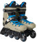 K2 Skates Surge 84 Hardboot Inline Skates Unisex – Erwachsene — Khaki - Blue — 30K0210