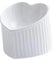 Tilt Design Cat Bowl Set Ceramic Cat Bowl Ceramic Tilted Elevated Cat Bowl Heart Shape Anti Slip (WHITE)