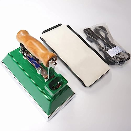 Snooker Accessories Iron Tool Kit - 243mm Billiards Table Cloth Iron, Pool Table Brush Cleaner, Adjustable Temperature for Billiard Games Room, Clubs