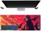 PUrar Japanese Anime Uchiha Itachi Large Multifunction Gaming Tapis de Souris, 800 x 300 x 3mm, Tapis de Souris Clavier Gaming Imperméable et Base en Caoutchouc Antidérapant Surface Texturée