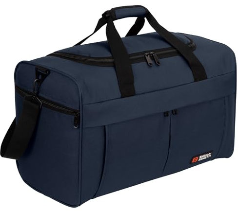 Sporttasche, Reisetasche und Fitnesstasche für Damen und Herren- Tainingstasche, Gym Bag (Navy)