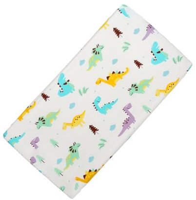 ORFOFE Dinosaurier-Muster Babybettlaken Aus Atmungsaktiv Und Maschinenwaschbar Für Krippen Und Kinderbetten Schickes Design Für Kinderzimmer