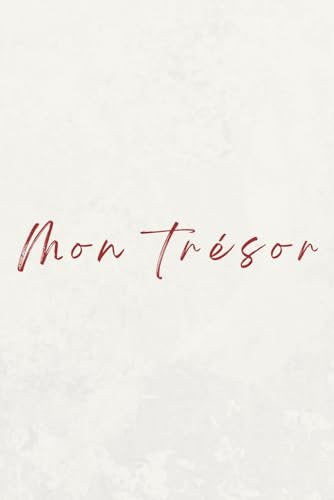 Carnet de notes: Mon trésor