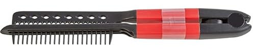 PEINE ALISADO PROFESIONAL, Negro (Negro, Largo - 25 cm)
