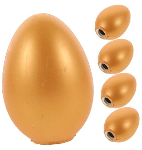 DRESSOOS Luxurious Large Easter Eggs Pcs Empty Egg Toys for Wedding Party Stylish Props Easy Break