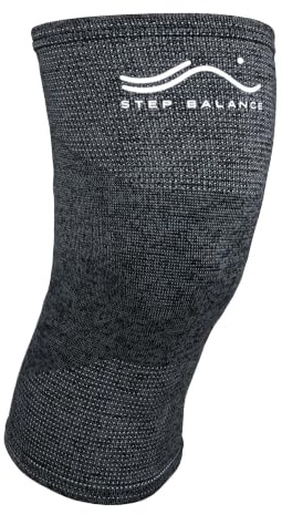 STEP BALANCE Rodillera Deportiva Compresión, Running y Gimnasio, Talla M