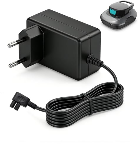 Chviluerio 12,6V-Netzteil für Aiper Poolroboter, Kompatibel mit Aiper Scuba SE Kabellosem Roboter-Poolreiniger Poolsauger Ersatz Adapter Ladegerät Ladekabel – Mit Ladeanzeige
