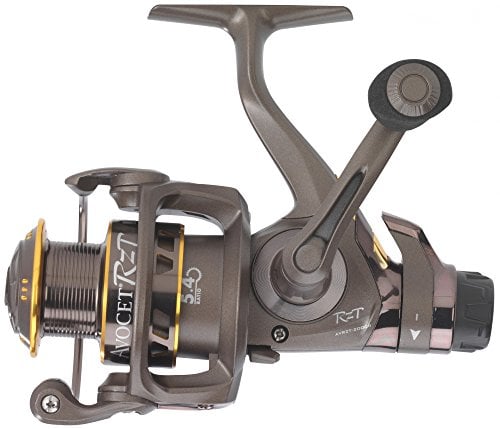 Mitchell Spinnrolle, Avocet RZT Rollen, Allrounder, Feeder, Bolognase, Süßwasser Meeresfische Angler, Barsch, Hecht, Zander, Schwarz, 5.2:1 Übersetzung, Robust & Leicht, 8+1 Lageranzahl, 4000