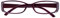 The Reading Glasses Company Schwarz Lila Diamonte Stil Distanzgläser Designer Stil Damen Frauen M93-5 -2,00