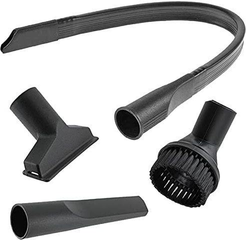 SPARES2GO Car Cleaning Valet Kit with Long Flexible Crevice Tool Compatible with Bosch Vacuum Cleaner (35mm)