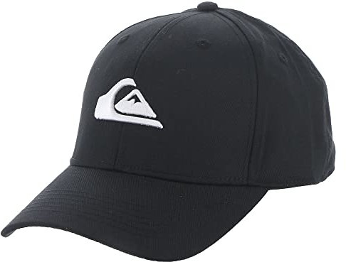 Quiksilver Herren Decades Trucker HAT Baseballkappe, schwarz, Einheitsgröße