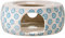Bloomingville Stövchen Emma Retro Teewärmer Vintage Kannenwärmer Ø 14,5 x 6 cm, blau, Keramik