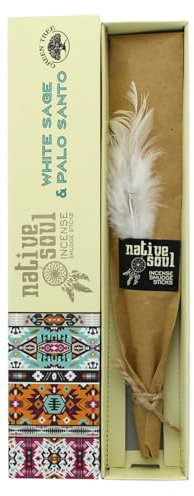 Encens Green Tree Native Soul Sauge Blanche & Palo Santo - 15 grs