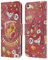 Head Case Designs Offiziell Zugelassen Harry Potter Gryffindor Muster Deathly Hallows XIII Leder Brieftaschen Handyhülle Hülle Huelle kompatibel mit Apple iPhone 6 / iPhone 6s