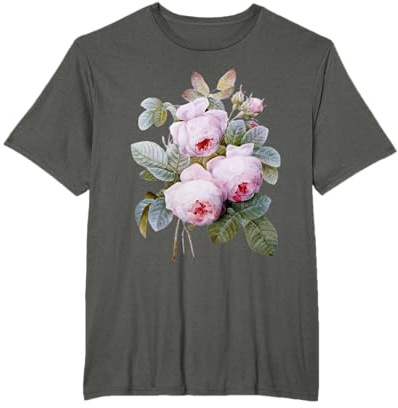 Pierre Joseph Redoute Rose Peinture pour jardinier T-Shirt