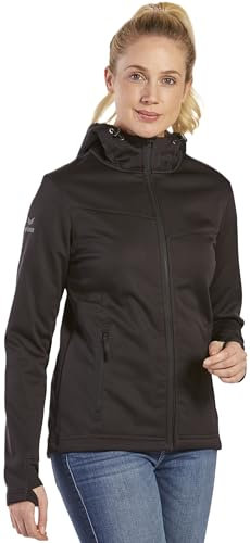 Erima Damen Performance Softshell Jacke, schwarz, 42