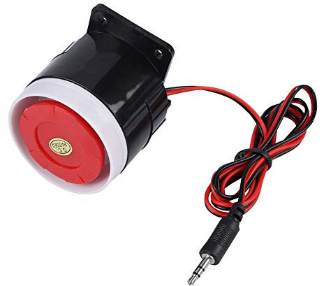 Alarme Forte de Bateau de Garde-Corps de Base pour L'extérieur 120Db DC 12V Mini Sirène de Klaxon Filaire Rouge Sirènes pour la sécurité à la Maison