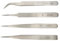 KD89 Assortiment de 4 Brucelles N°1 - N°3 - N°5 - N°7 - Pincettes de précision en Acier Inoxydable Anti-Magnétique