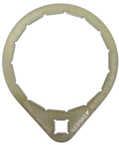 GEDORE KL-0122-57 Ölfilterschlüssel Kompatibel mit FORD Fiesta Mk6 Schrägheck JA8, JR8