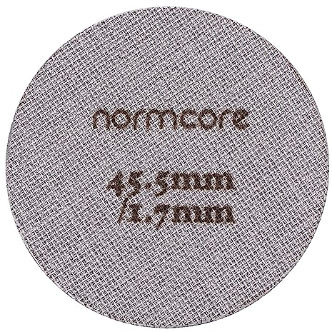 Normcore 45.5mm Puck Screen Suitable For Flair Pro and Pro 2 - Lower Shower Screen - Metal Coffee Reusable Filter - 1.7mm Thickness 100μm - 316 Stainless Steel