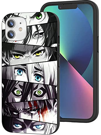 WANGQINHAI Kompatibel mit iPhone 11 Hülle, Anime Cool Manga TPU Drop Protection Shock Absorbing Scratch Resistant Phone Case Cover (Anime-Attack-on-Titan-Comic-2)