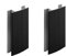 cyclingcolors 2x junction connector rodapié 150mm negro mate cocina unión perfil angular zócalo muebles bordes Conexión esquina
