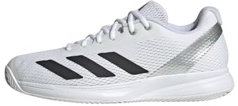 adidas Herren Courtflash Speed 2 Mens Tennis Shoes, Cloud White/Cloud White/Core Black, 48 EU